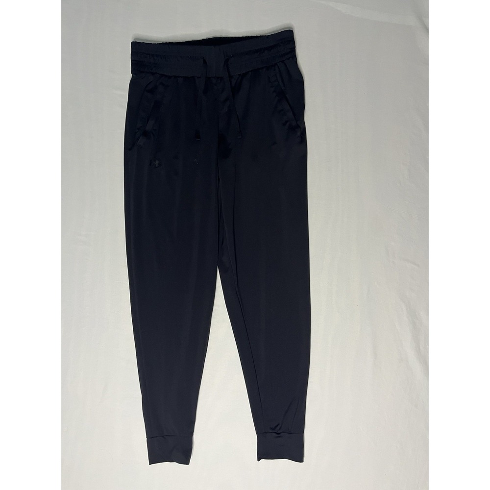 Under Armour Track Pants Men's Size 30x28 NO TAG Black Tapered Athletic Gym
